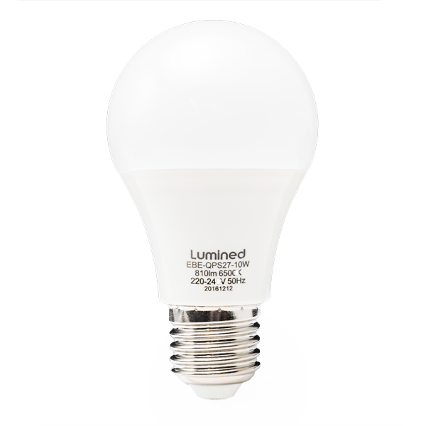 Pack 6 Ampolletas Led A58 9W Luz Cálida - Imagen 4
