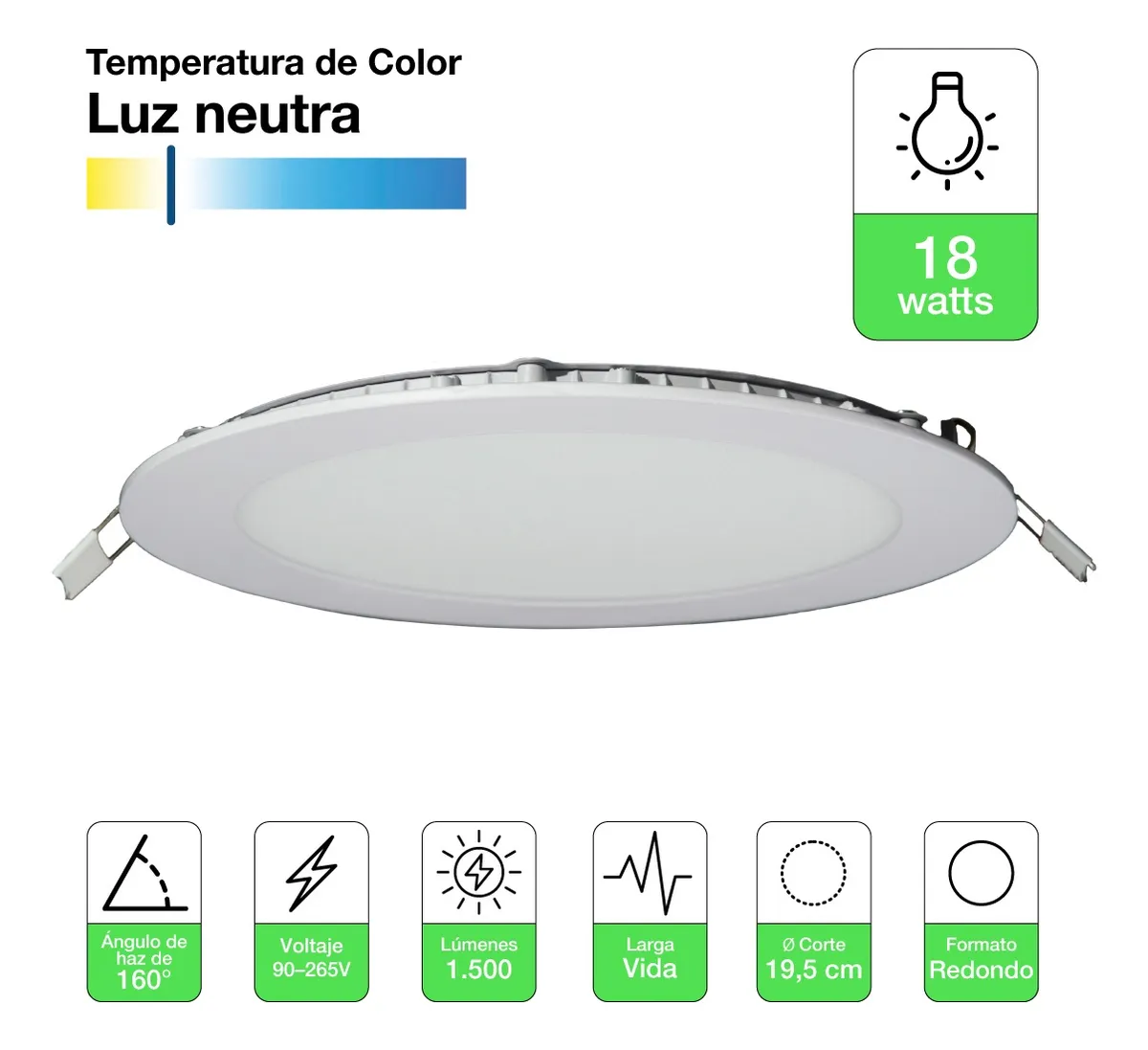 Panel Led Embutido - Imagen 3
