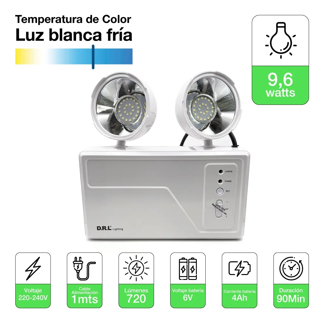 Lampara Emergencia - Imagen 5