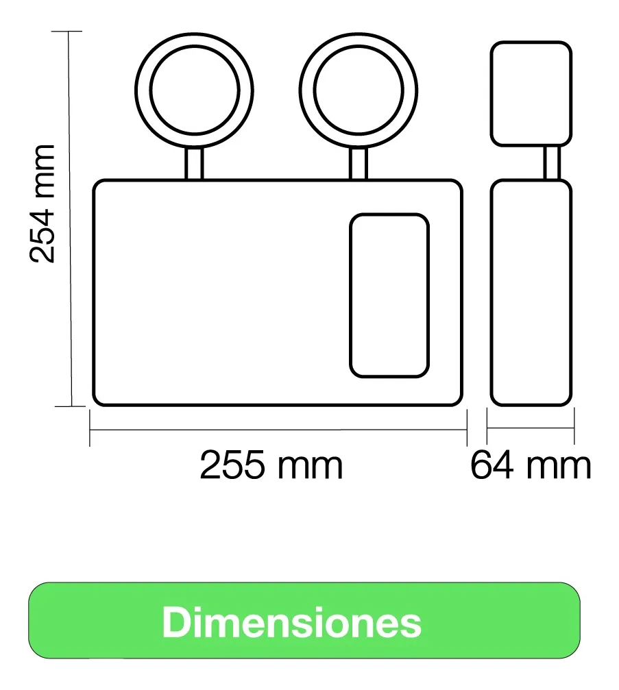 Lampara Emergencia - Imagen 7