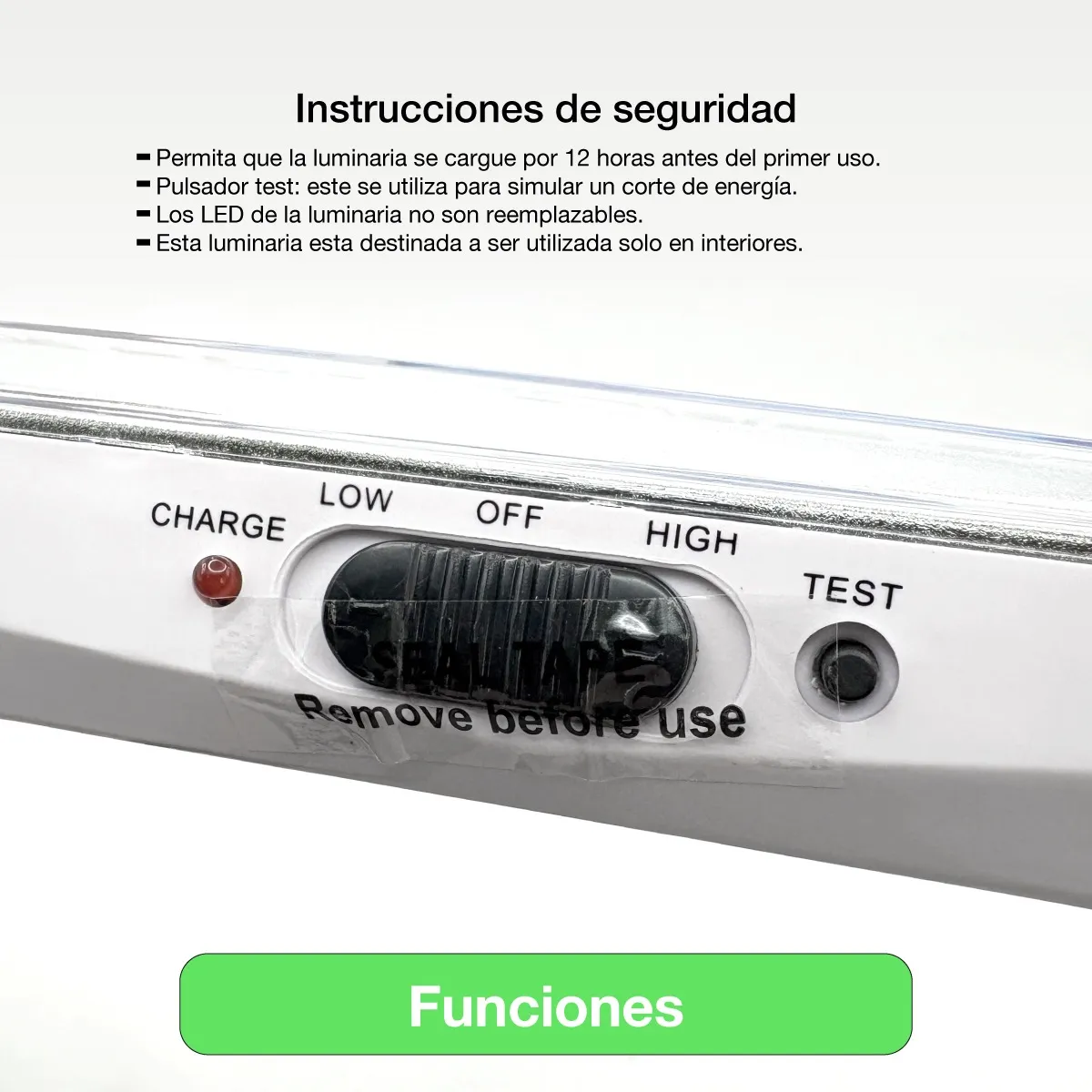 Lampara Emergencia - Imagen 7