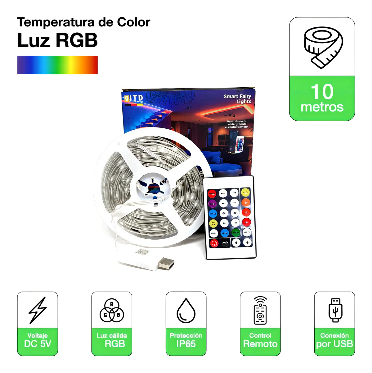 CINTA LED 10 METROS - Imagen 4